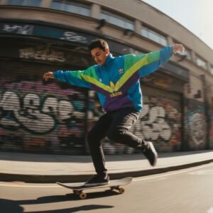 Chaqueta Adidas Trifolio '90s