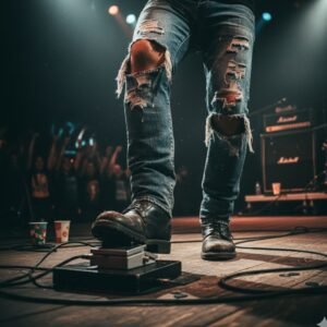 Vaqueros Rotos Estilo Grunge